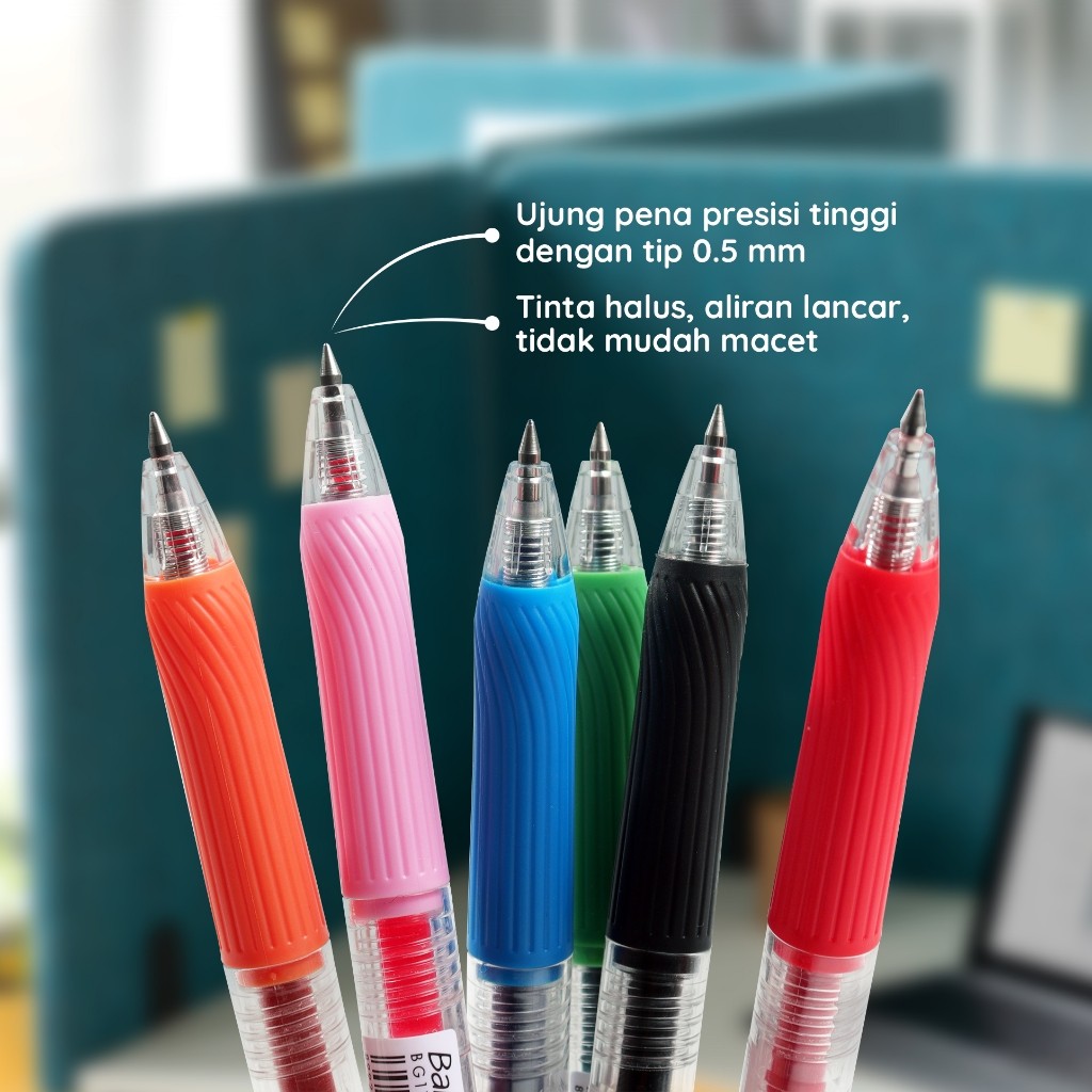 Bantex Colorful Gel Pen BG111X