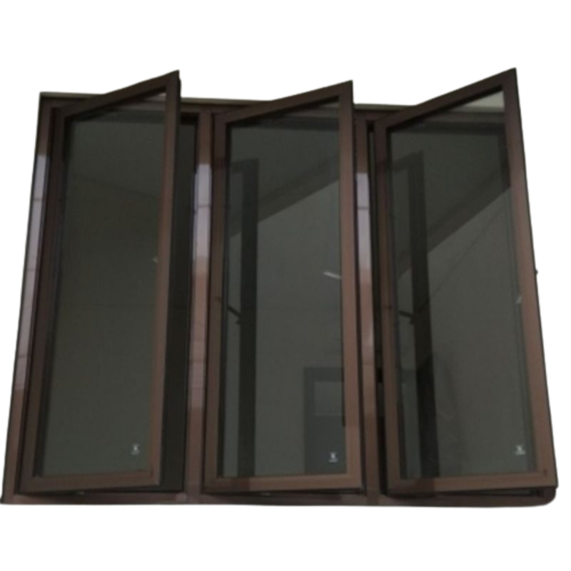 Jendela Aluminium Gandeng Tiga Daun 160 cm x 120 cm 1