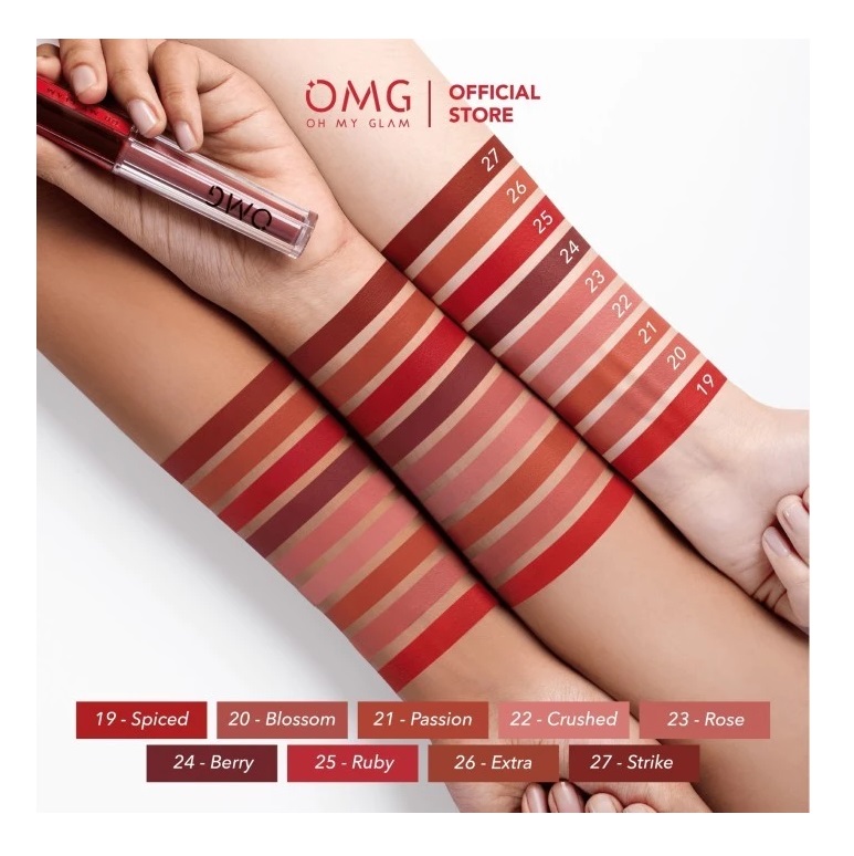 Paragon Technology and Innovation OMG Mattelast Lip Cream 25 Ruby