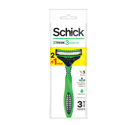 Schick Xtreme 3 Sensitive Disposable Razor