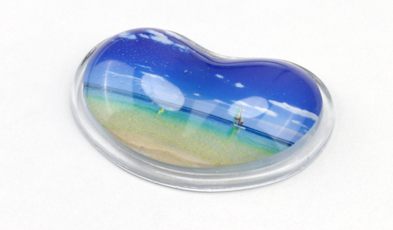 Wrist Rest Pad Jelly Comfort Silicone Transparent Gel 3