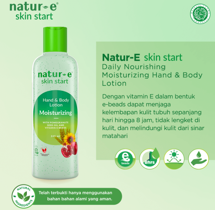Natur-E Skin Start Hand & Body Lotion Moisturizing 2