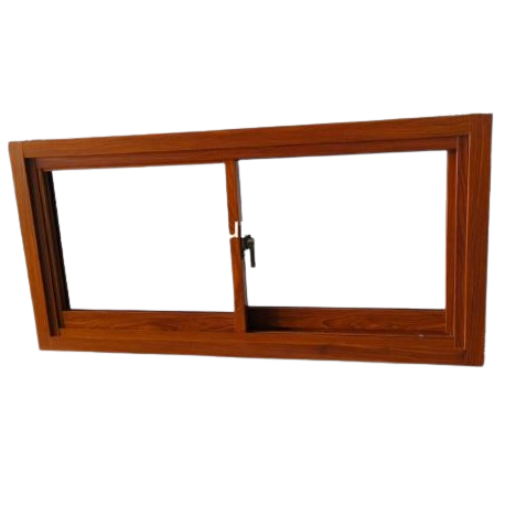 Jendela Aluminium Sliding Serat Kayu