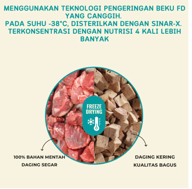 Ori Aquatik Bite of Wild Chicken Liver Freeze Dried Pet Treats