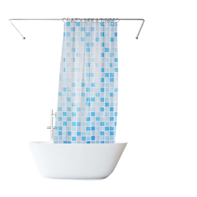 Shower Curtain Ukuran Motif Kotak-Kotak 1