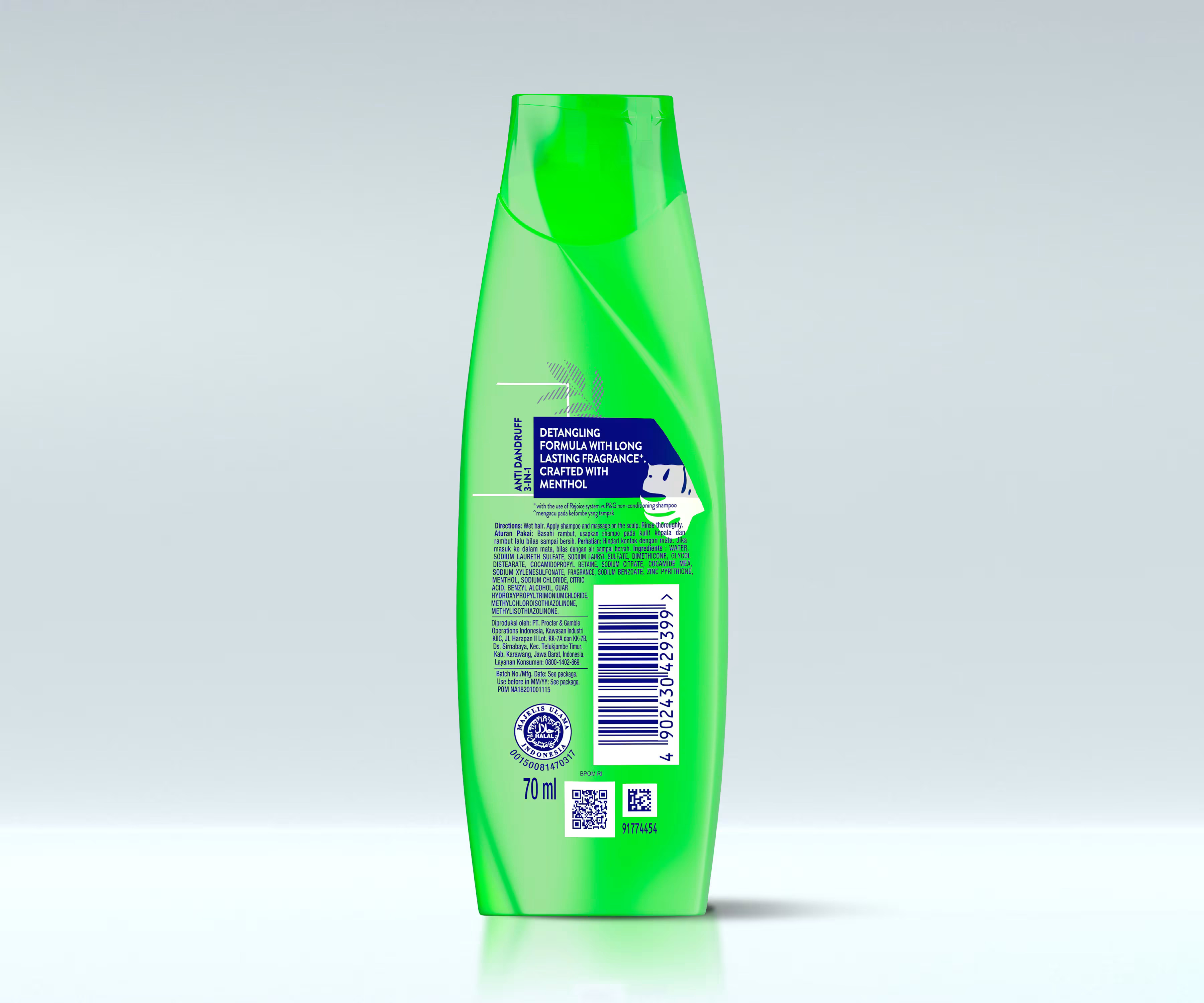 Procter & Gamble Rejoice 3-in-1 Anti Ketombe