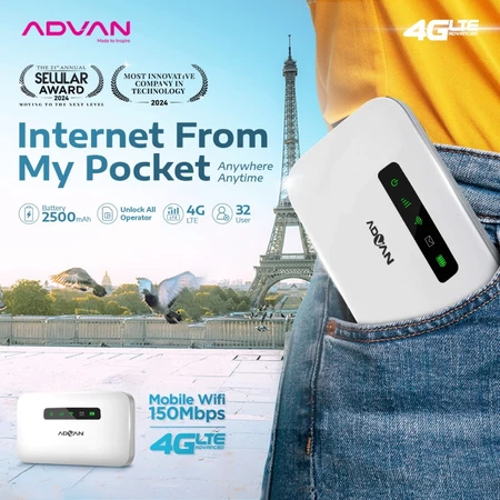Bangga Teknologi Indonesia ADVAN Ipocket MiFi  MF01