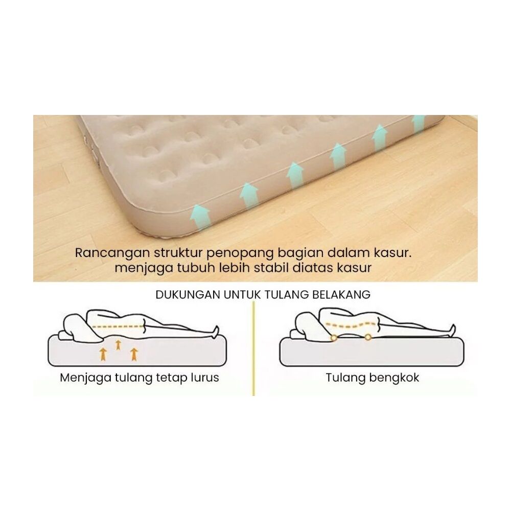  SPEEDS Kasur Angin Tiup M 020-65