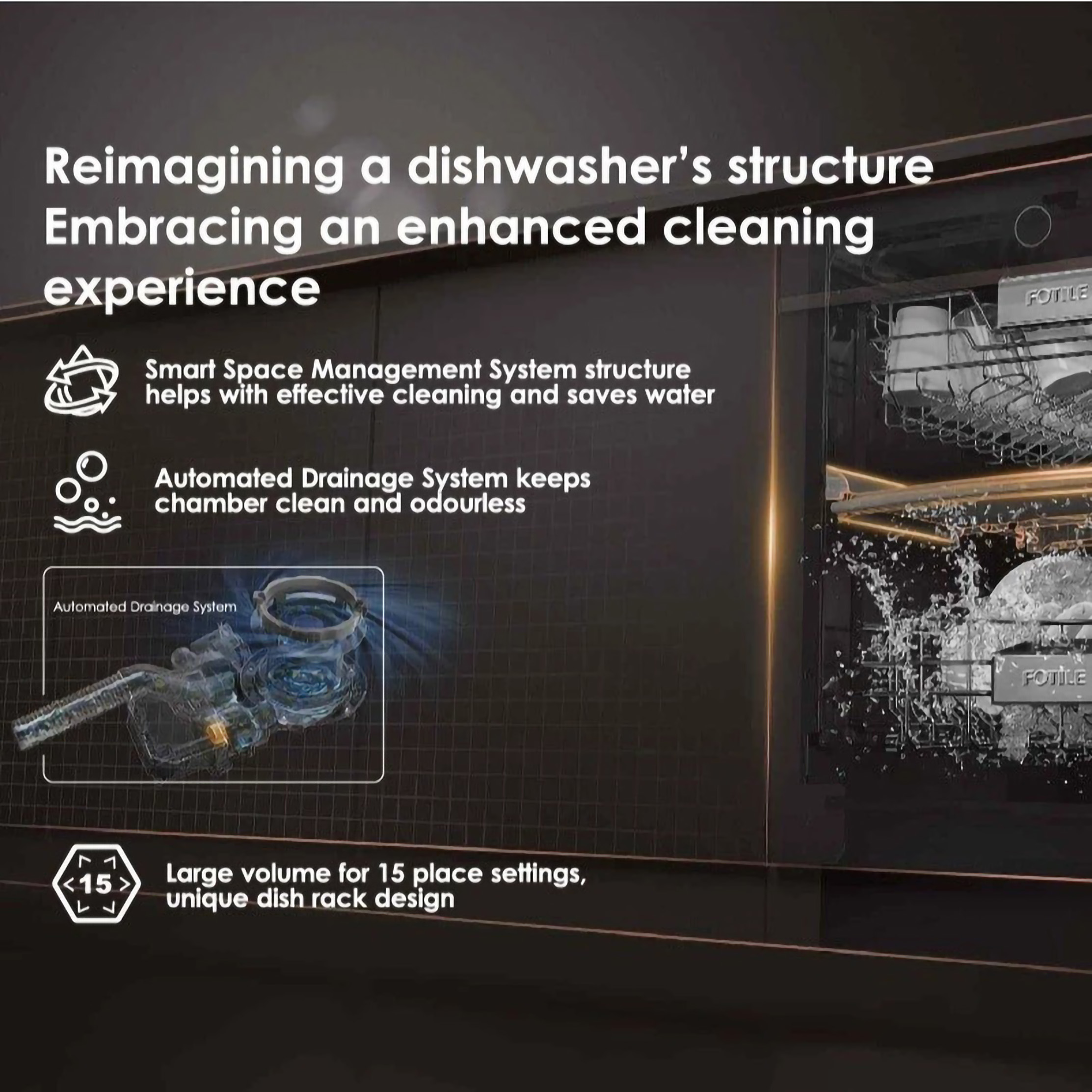 Ningbo FOTILE Kitchen Ware FOTILE Dishwasher BD2B-G1