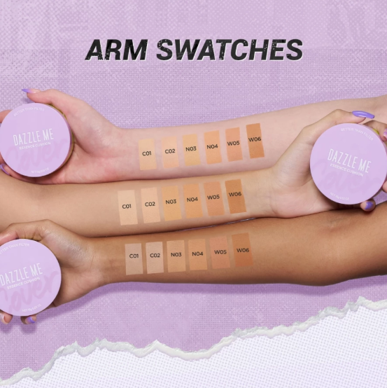 HEBE Beauty Style DAZZLE ME Better Than Filter Maxnificent Essence Cushion 02 Light Creme