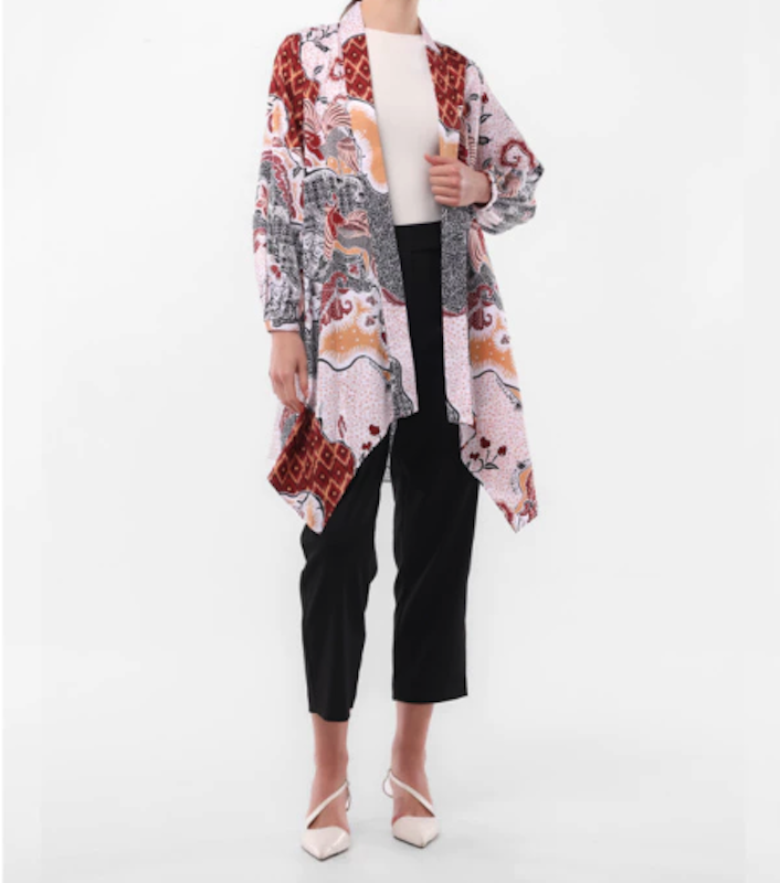 Minimal Gyandra Cardigan Motif Etnik 2