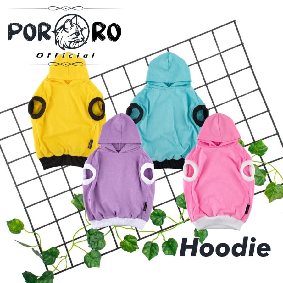 Pororo Official Baju Kucing Hoodie