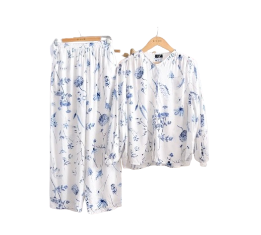 ECLAIR Sleepwear Zico Long Sleeves Pajamas Set ｜ vol1