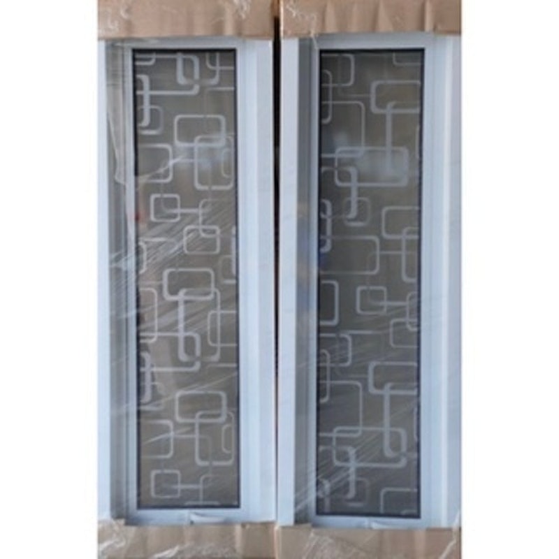 Jendela Aluminium Jungkit Motif Kaca Es Crystal 3
