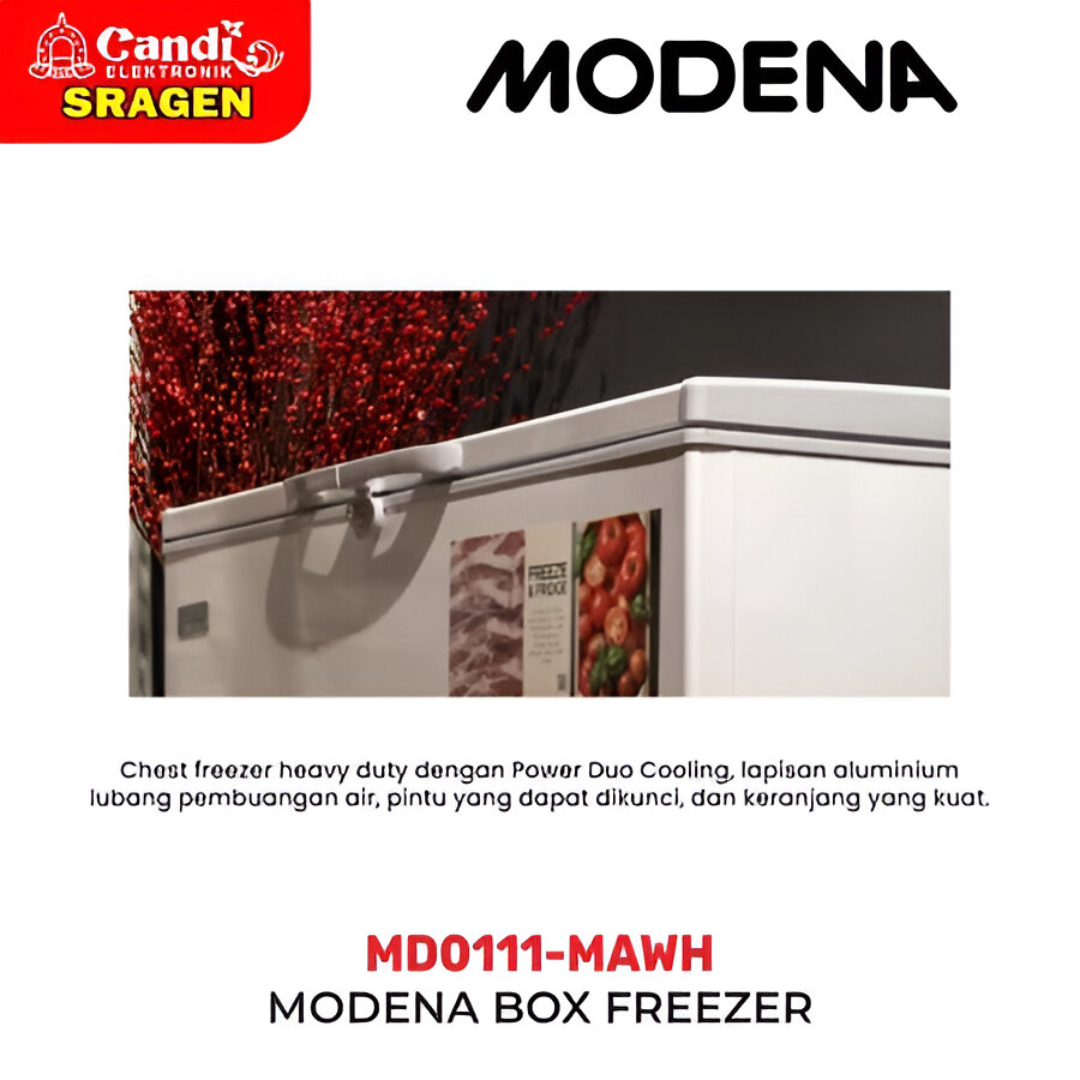 Modena Group MODENA Chest Box Freezer  MD0111-MAWH 