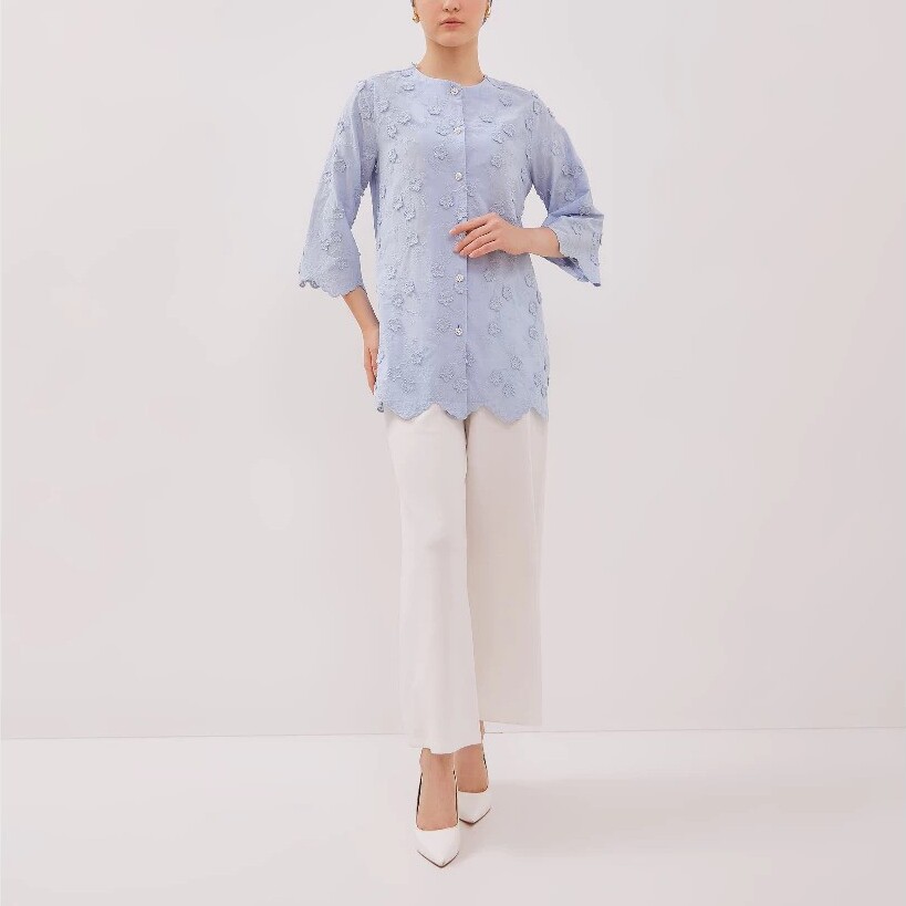 Sumber Cahaya Agung Tekstil Urban Exchange Tunik Amira Blue