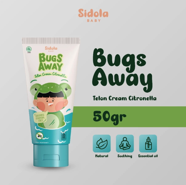 Sidola  Sidola Baby Bugs Away Telon Cream Citronella 