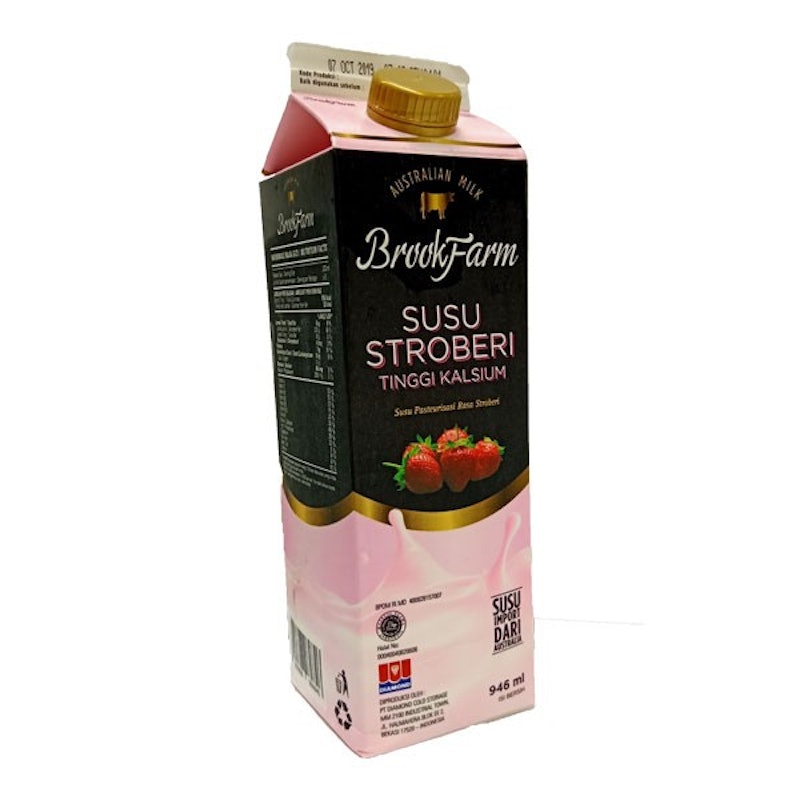Brookfarm Susu Stroberi Tinggi Kalsium 2