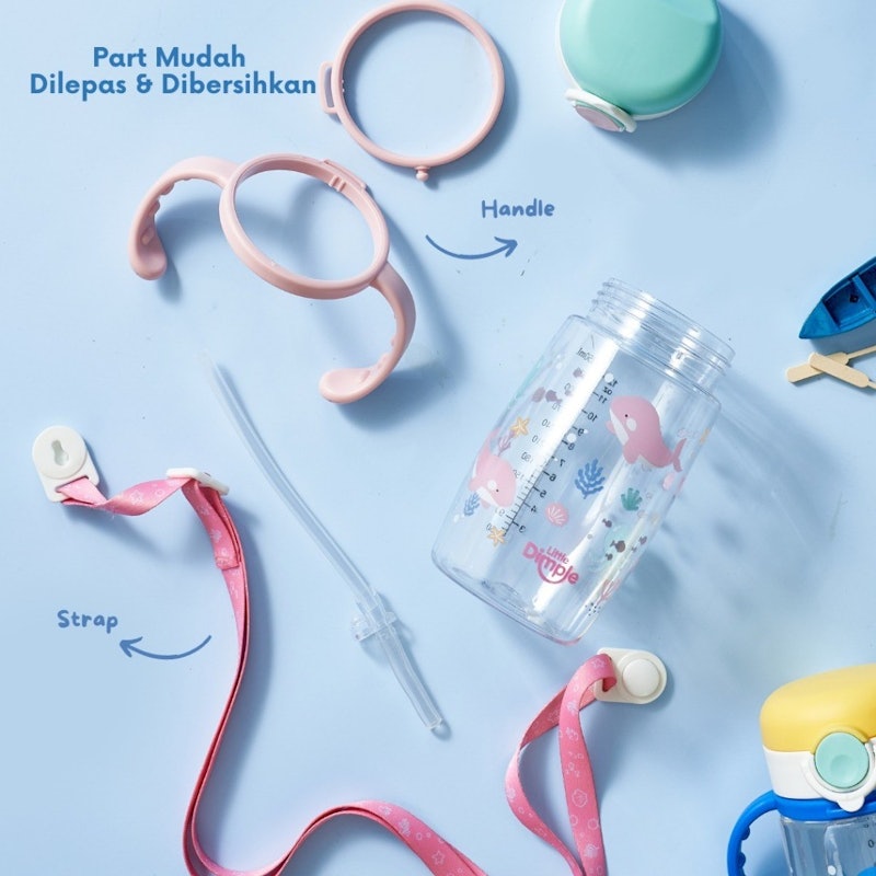 Little Dimple 2in1 Kid’s Straw Bottle