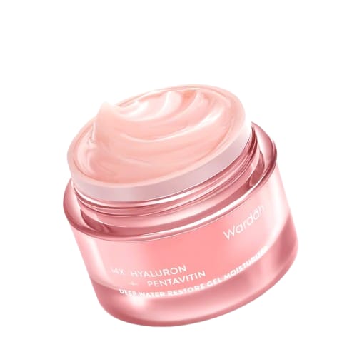 Wardah ｜ 14X Hyaluron + Pentavitin Deep Water Restore Gel Moisturizer