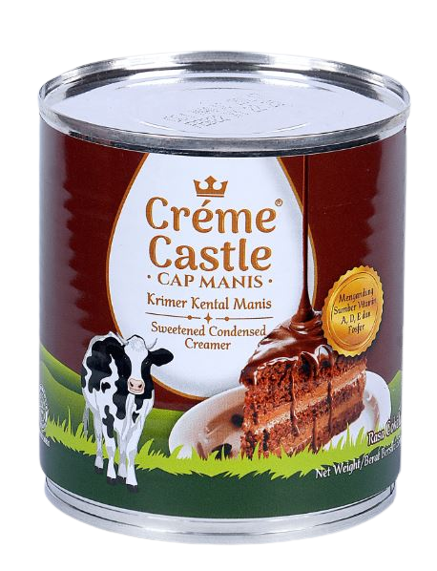 Creme Castle Cap Manis 5