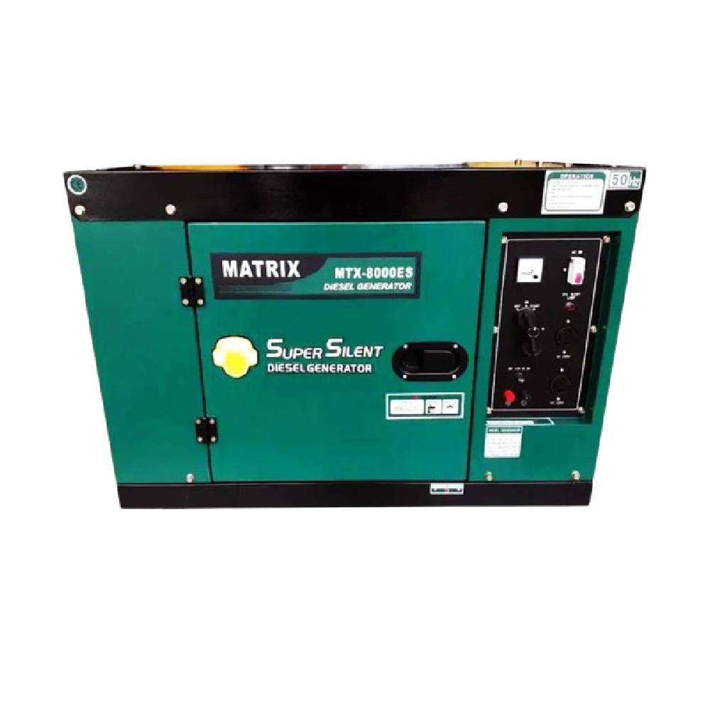 Matrix Super Silent Diesel Generator MTX-6800ES