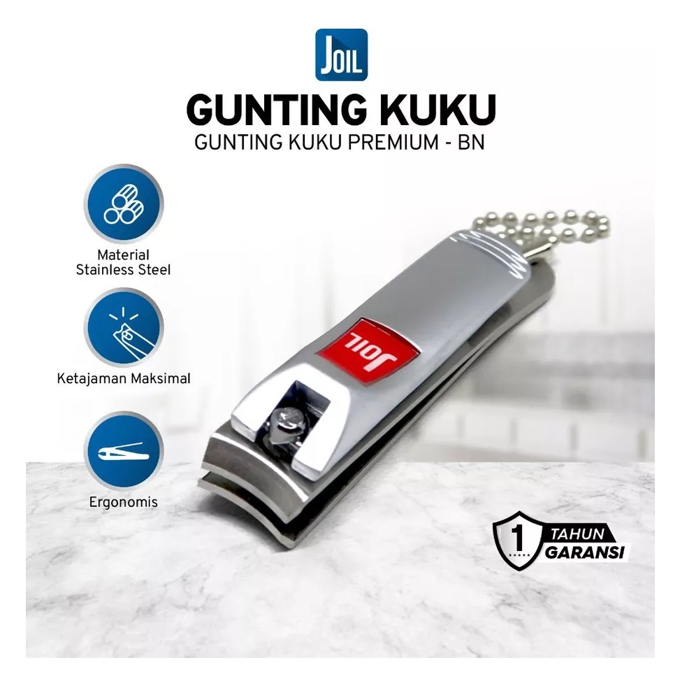  Joil Nail Clipper Stainless Steel Medium BN1BN2