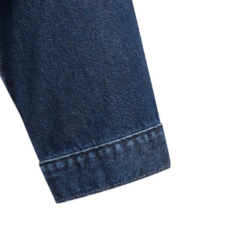 Cropped Loose Trucker Eco Ocean 5