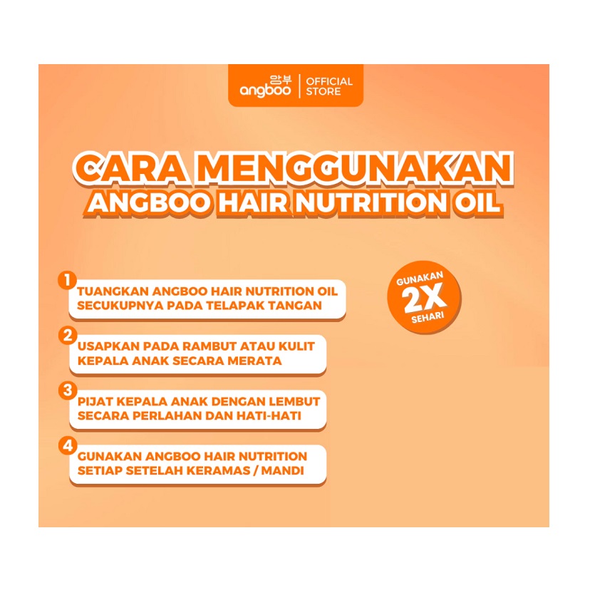 Eshbi Putra Indonesia Angboo Hair Nutrition Oil