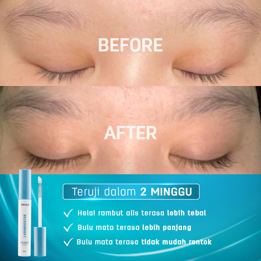 Erha Clinic Indonesia Erhair Lashbooster Multi-Peptide Lash & Brow Serum