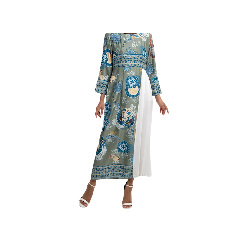 Arjuna Weda Gamis Wanita Muslim Batik Azkiya 1