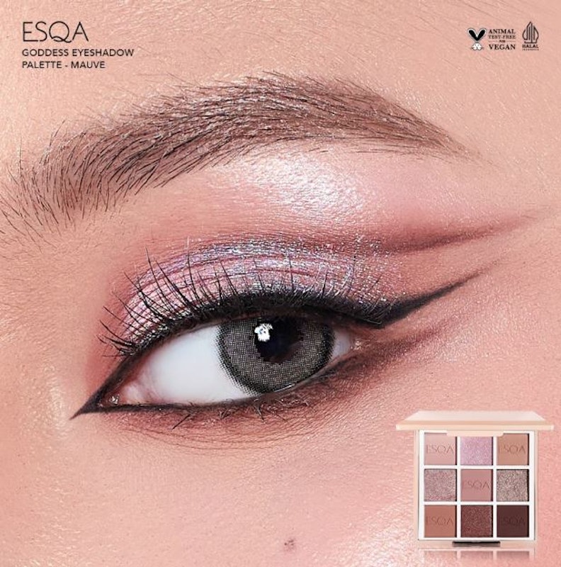 ESQA Goddess Eyeshadow Palette Mauve