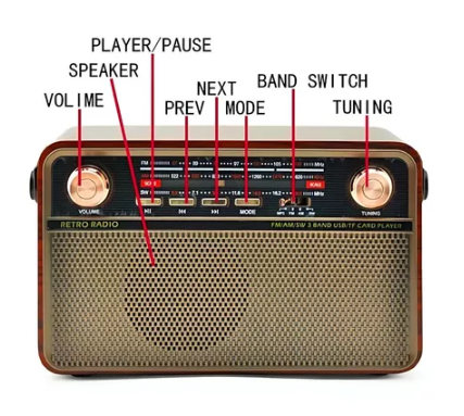  Fleco Radio Digital Portable F-505T