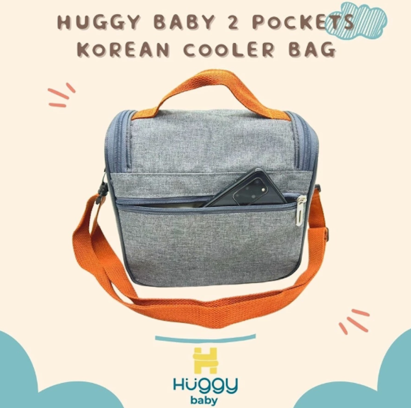 Huggy Baby 2 Pockets Korean Cooler Bag 3