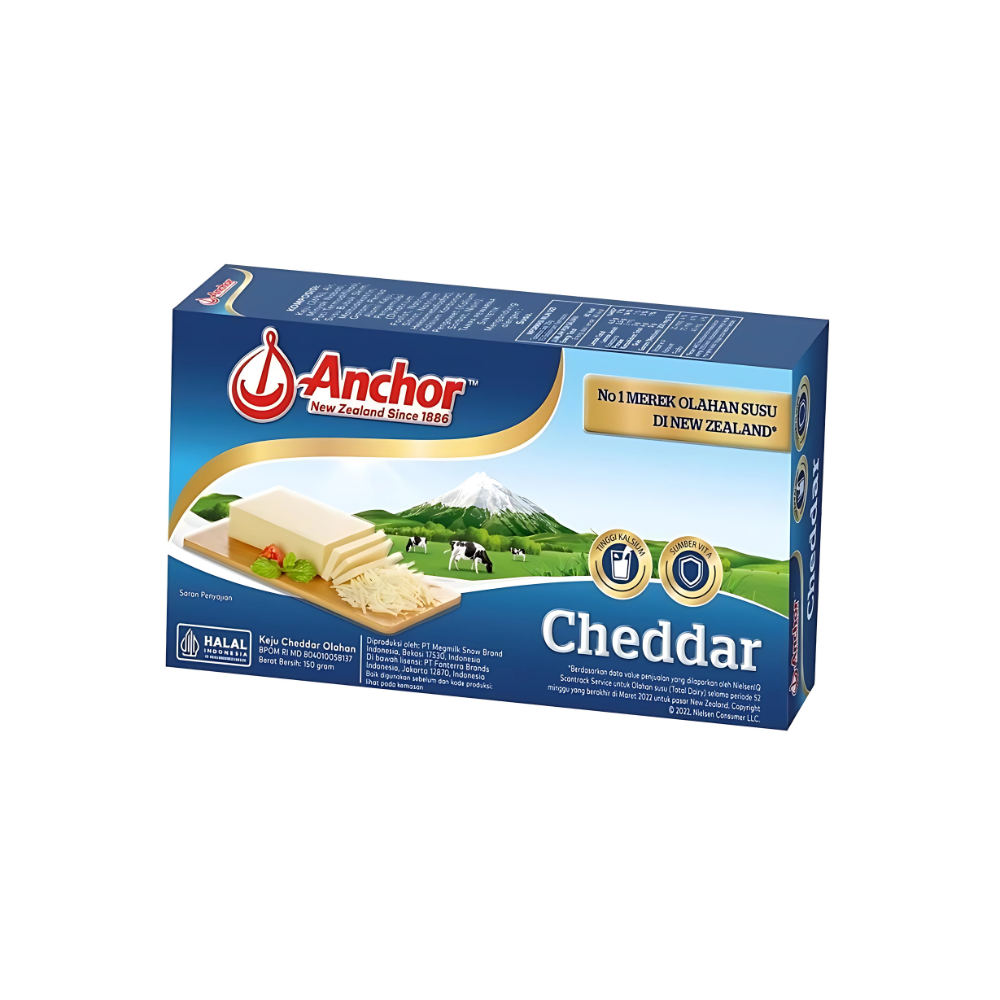 Fonterra  Anchor Cheddar Block Cheese 150 g