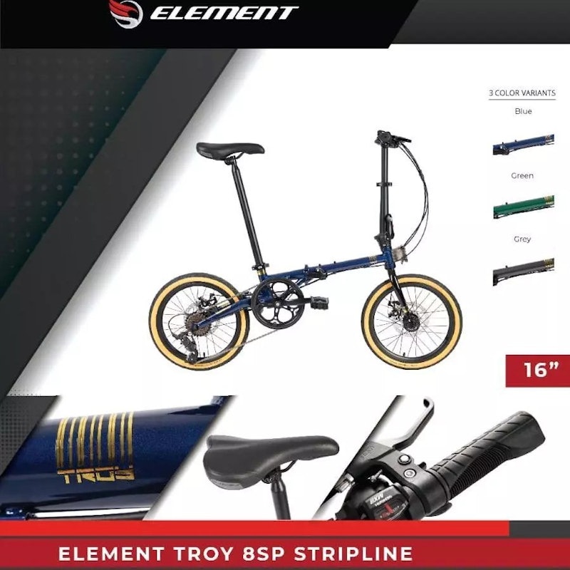 Element Troy UV 8 Speed 16 Inci 2