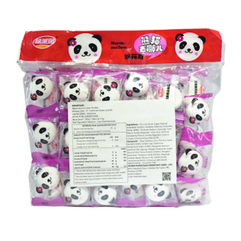 Fupaiyuan Marshmallow Isi Selai Strawberry 1