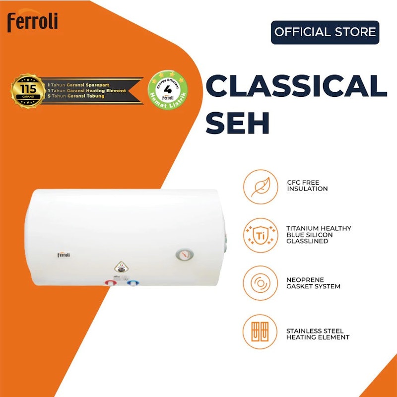 Ferroli Classical SEH Water Heater 5