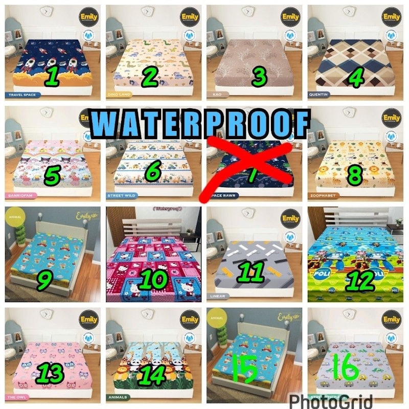 Mr Sprei Sprei Waterproof Dobel Karet 5