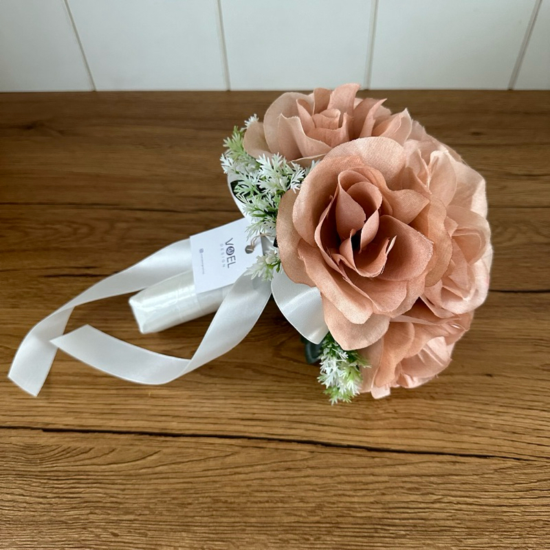 Voel Design Hand Bouquet Wedding + Corsage  5