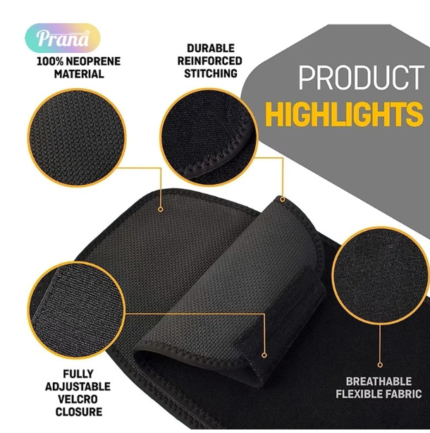  Prana Basic Sweat Waist Trimmer Belt PN-FBA5120