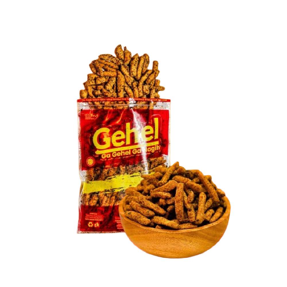 Gehel Basreng Pedas Daun Jeruk