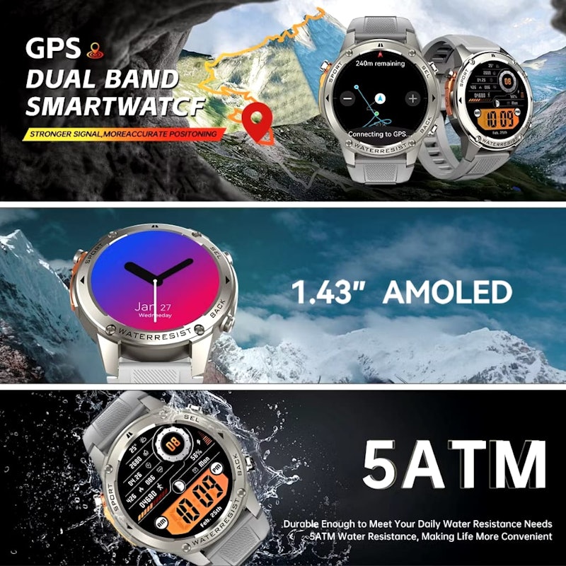 SKMEI Outdoor Sports Smartwatch 2