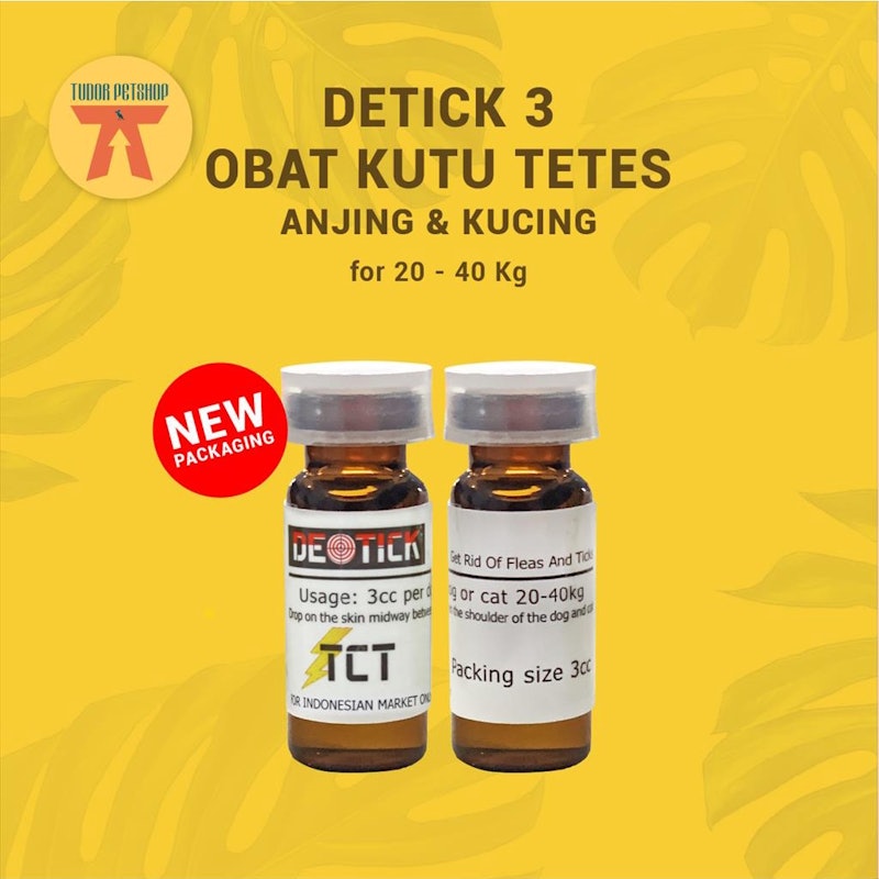 Detick Anti Flea 3ml 2
