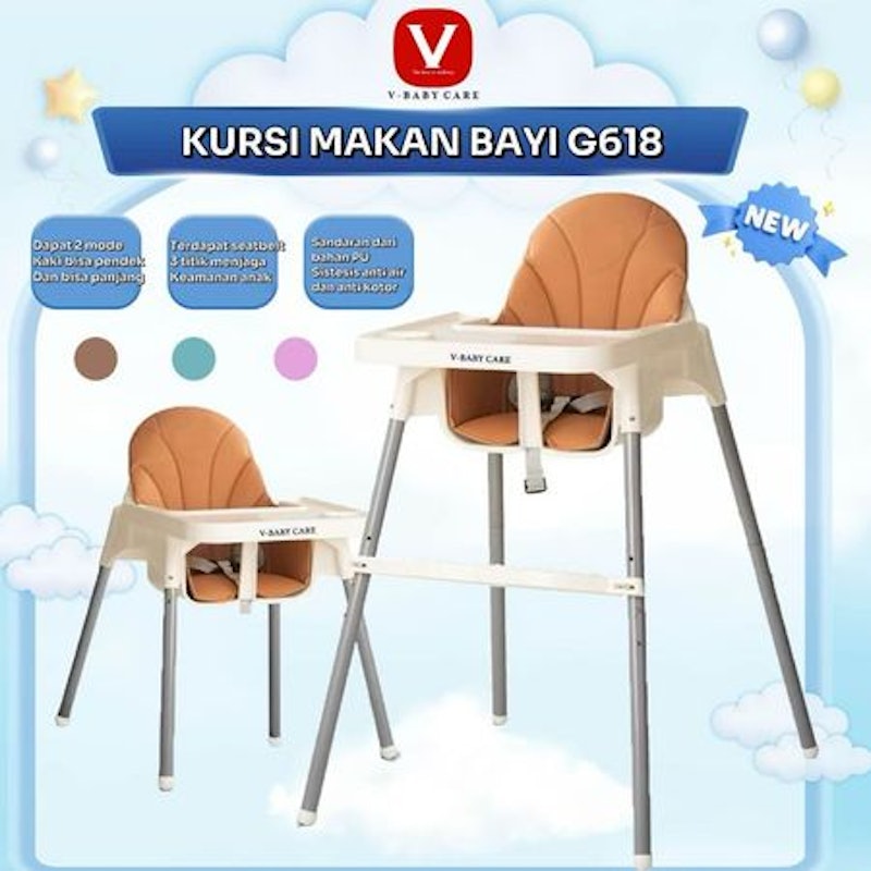 V-Baby Care Kursi Makan Bayi 2