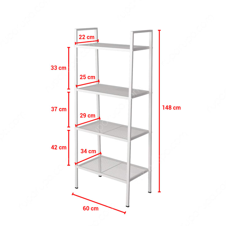 Informa Libie Rak Besi 4 Tingkat