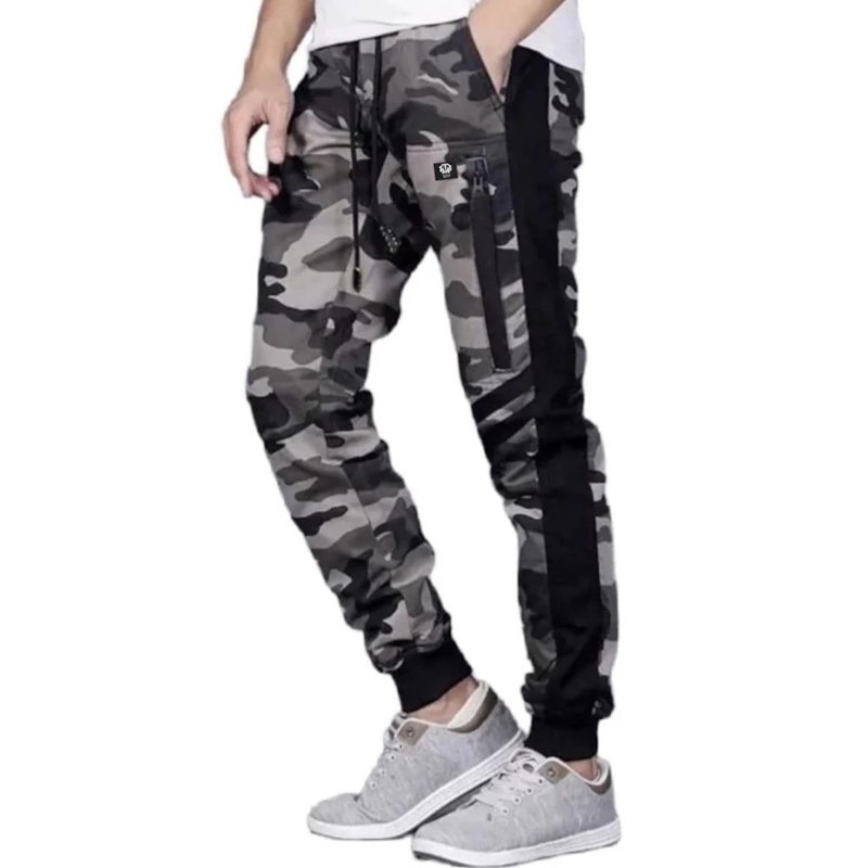 THEHIKAM APPAREL Jogger Zipper Tactical Camo 1
