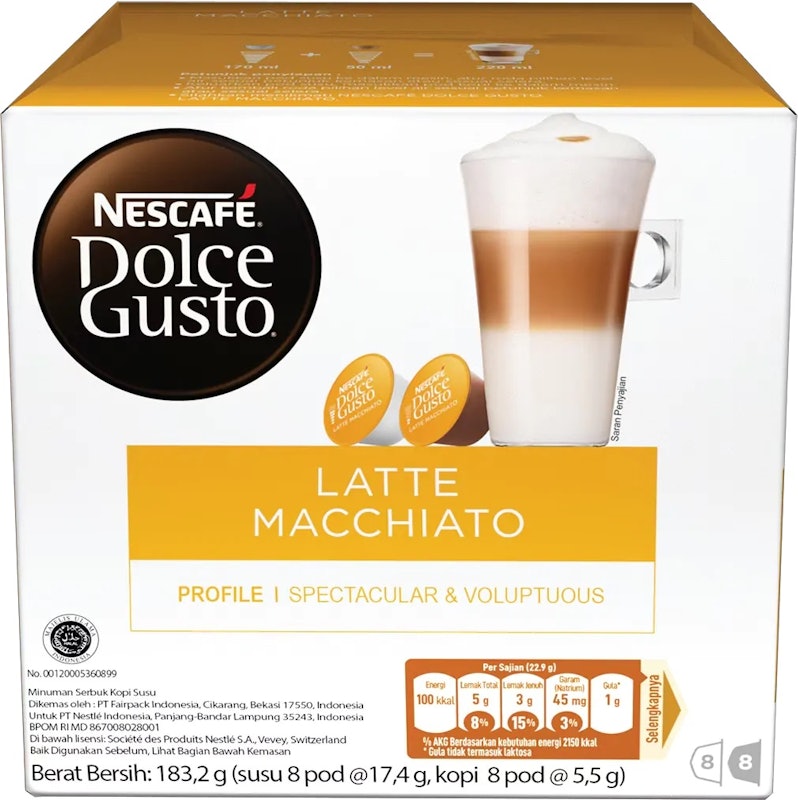 Nescafe Dolce Gusto Latte Macchiato 1