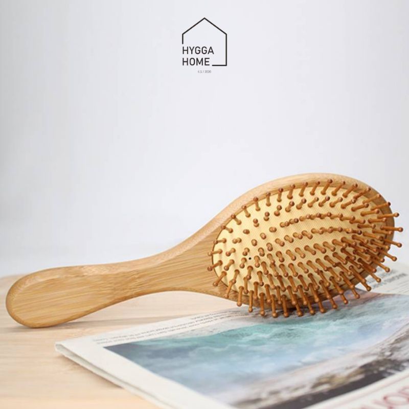  Hygga Home Bamboo Pin Hairbrush