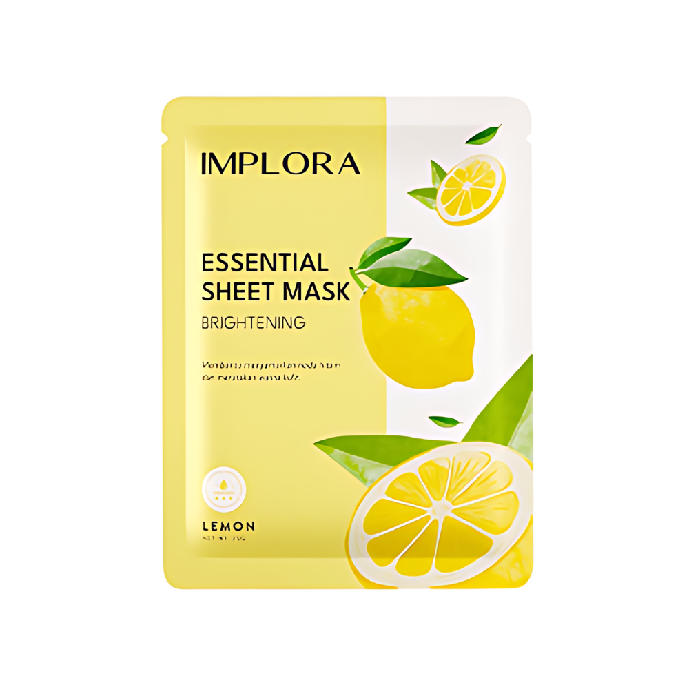 Implora ｜ Essential Sheet Mask Lemon